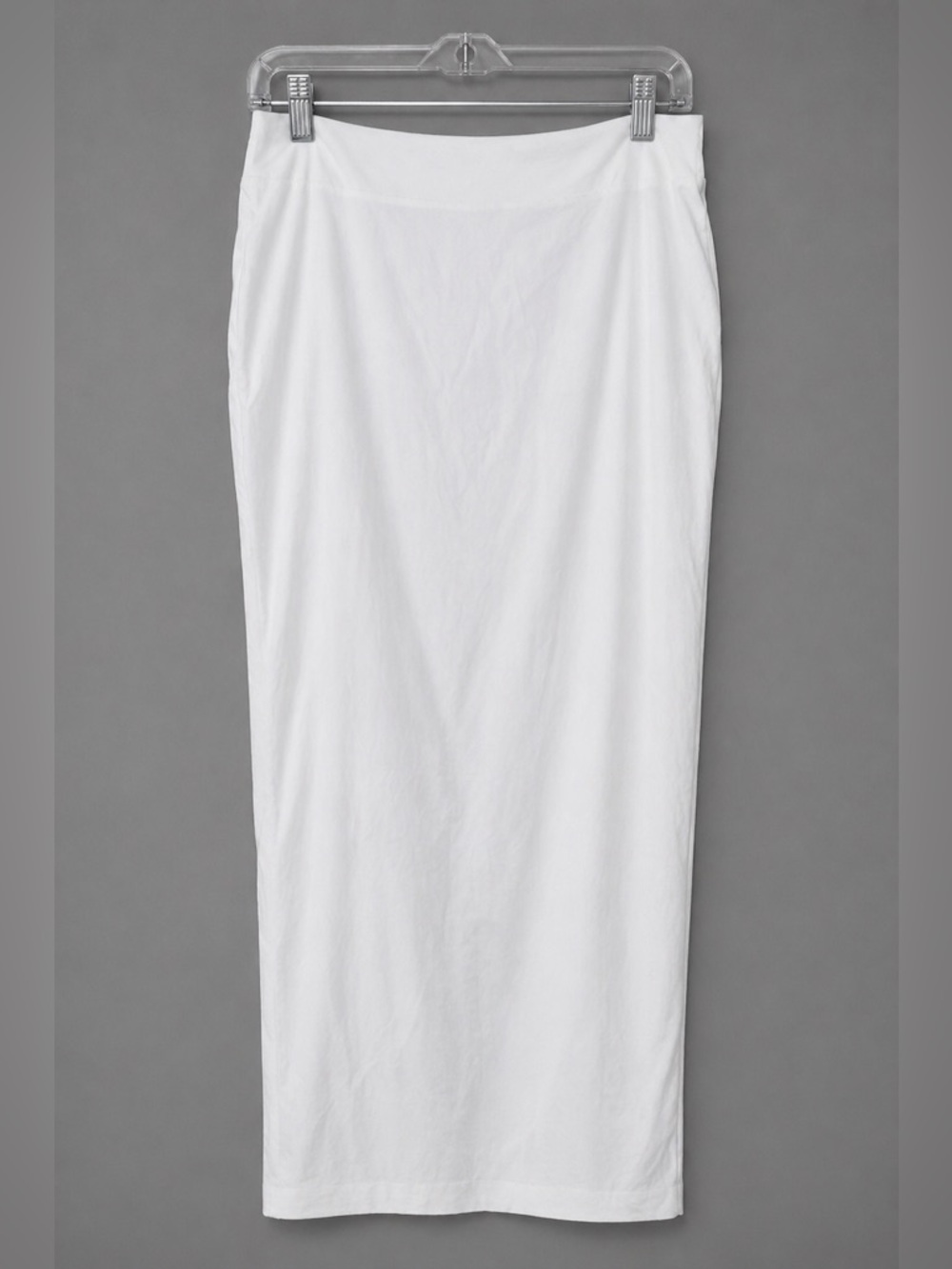 Naked Wardrobe White maxi skirt